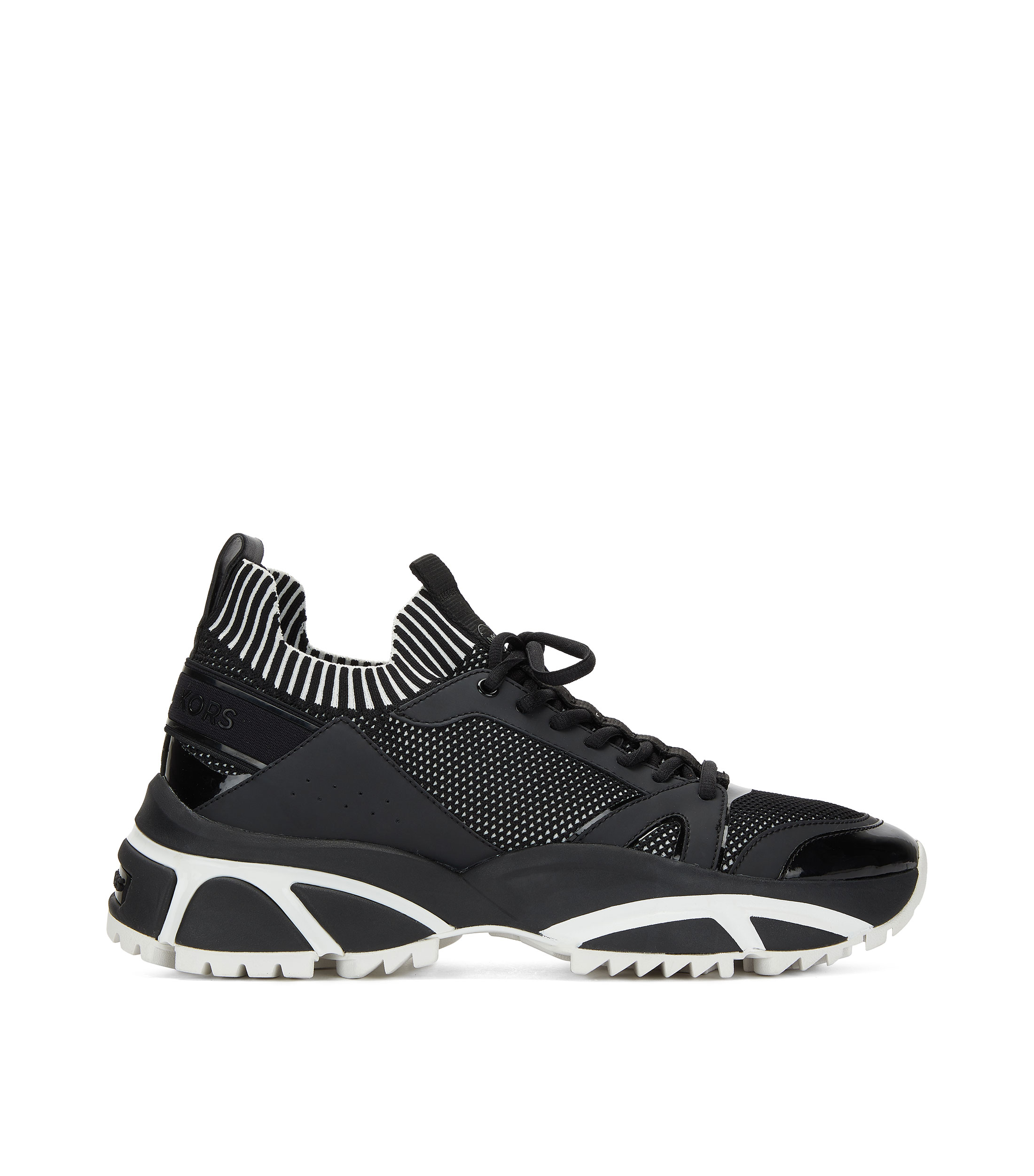Michael Kors Tenis casuales de plataforma Lucas en piel Negros Hombre El Palacio de Hierro